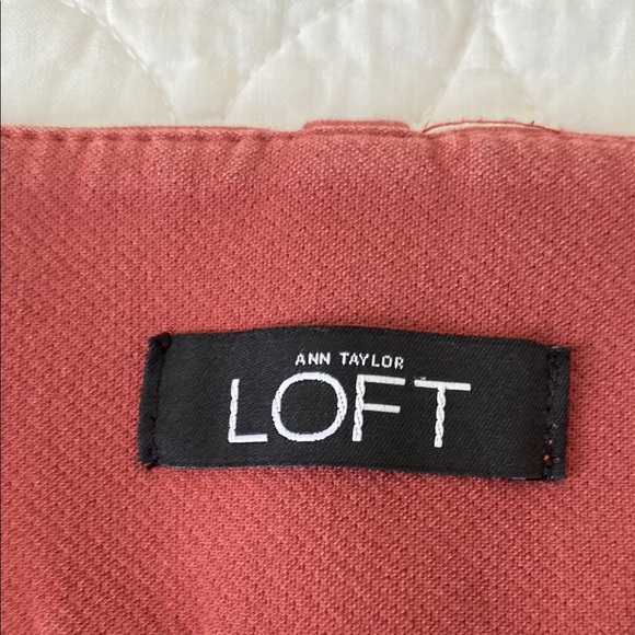 LOFT bundle of two 14T pants in blue  and rust colors - Picture 8 of 9